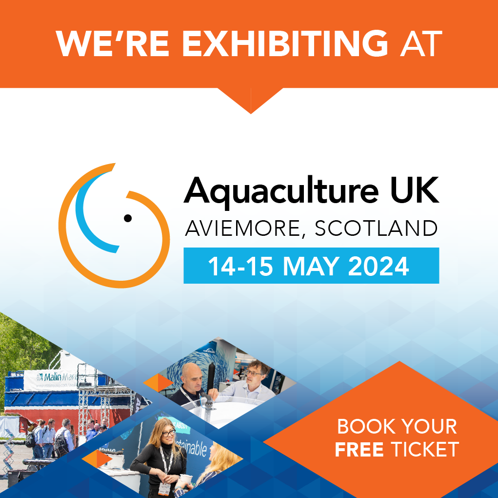 Aquaculture UK 14-15 May Booth C26a